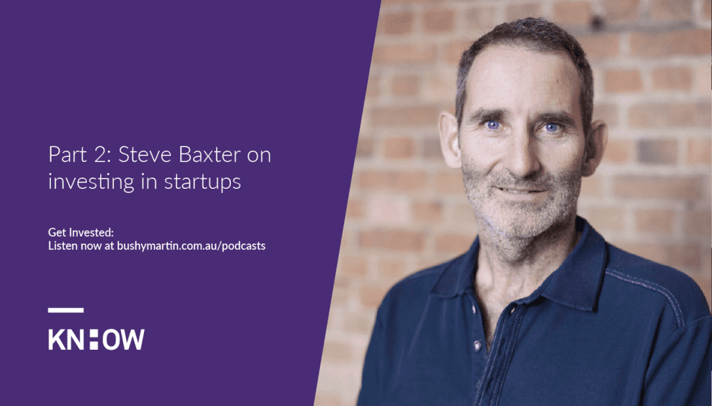 steve baxter investing in startups